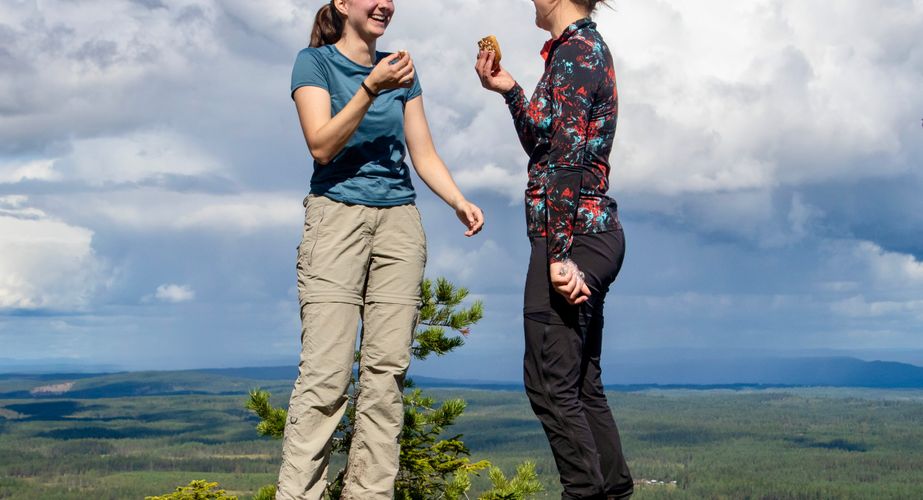 Lybergsgnupen hike lunchen